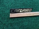82-92 Camaro Exterior Spoiler Emblem 20526851 Name Plate Oem 5S3. Fixed Price $29.99.