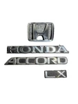 1990 - 1993 Honda Accord Lx Chrome Rear Trunk Emblem Logo Sign Nameplate. Fixed Price $14.99.