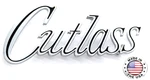 Rear Deck Trunk Cutlass Script Emblem For 1970 Oldsmobile Usa Made. Fixed Price $45.98.