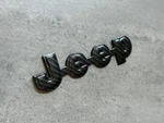 Jeep Cherokee Xj 84-01 Black Carbon Fiber Emblem Rear Tailgate Badge Oem Mopar. Fixed Price $60.00.