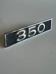 Vtg 1968-1977 Buick Gran Sport 350 Car Vehicle Script Emblem Badge Logo 1384527. Fixed Price $14.99.