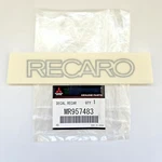 Oem Mitsubishi Lancer Evolution Vii 7 Recaro Window Decal 5" X 1" Jdm Mmc. Fixed Price $39.95.