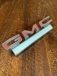 Original Gmc 2500 Fender Badge Emblem With Posts 646067 48603. Fixed Price $30.66.