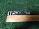 Mazda Chrome Rear Emblem Badge Logo Nameplate Oem 5" Inch 4S5. Fixed Price $15.99.