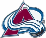 Fanmats 60483 Colorado Avalanche Heavy Duty Aluminum Embossed Emblem. Fixed Price $10.68.