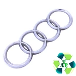 02-09 Audi A3 A4 S6 RS4 Liftgate Trunk Emblem Logo Rings Nameplate Badge Rear. Fixed Price $24.00.