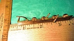 BN37 Dodge Radio Grill Emblem Vntage Script 1955-6 #1575389 Coronet Gold Plated. Fixed Price $129.99.
