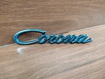 Toyota Corona RT100 Emblem Badge Vintage Antique Sign Logo 1979-80 Genuine X1PC.. Fixed Price $38.79.