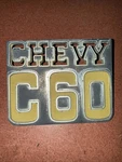 #A30 Chevy C60 Emblem 692915 Z1803. Fixed Price $20.00.