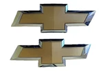 Two 2016-2018 Chevrolet Silverado 1500 Grille Chrome Gold Bowtie 84238670 Gld. Fixed Price $30.00.