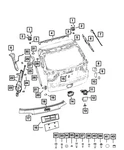 Genuine Mopar Jeep Nameplate 68495941AA. Fixed Price $80.15.