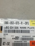 New Oem Volkswagen 2022-2023 Tiguan Nameplate 5NA-853-675-R-DPJ. Fixed Price $35.00.