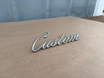 67-72 Ford Truck Custom Emblem Trim Badge 1967-1972 F100 F250. Fixed Price $29.99.