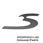 Porsche 911 C4S Emblem "s" (grey) For Decklid Genuine 99655924300D04. Fixed Price $68.95.