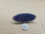 Ford Oem Blue & Chrome 3 5/8" Oval Emblem Badge Logo Nameplate E2DB-8C020-AA. Fixed Price $29.99.