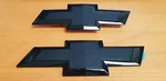 New Gloss Black Front & Tailgate Bowtie Emblem For 2016 - 2018 Gm Silverado 1500. Fixed Price $59.73.