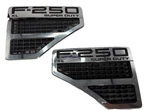 Ford F-250 Xl Super Duty Left & Right Fender Emblems Oem Badge Set. Fixed Price $45.00.