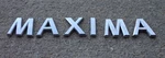 Nissan Maxima Emblem Letters Badge Decal Trunk Rear Oem Genuine Original Stock. Fixed Price $15.99.