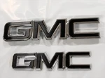 2015-2021GMC Canyon Grille And Tailgate Black Emblems Chrome Edge 84380554. Fixed Price $139.88.