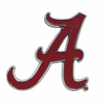 Fanmats - 22197 University Of Alabama Metal 3D Color Emblem 3"X3.2" Chrome. Fixed Price $13.84.