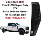 New Oem 2023-2025 Ford F250 Sd Stx Right Side Fender Vent Emblem PC3BP000A72AF. Fixed Price $70.00.