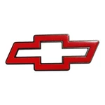 1996 Chevy Impala Ss Grille Emblem Red Chrome Gm Bowtie For. Fixed Price $68.00.