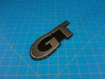 Vintage Ford Mustang Emblem Badge Chrome Black Rear Trunk Lid 99-04 "gt". Fixed Price $17.49.