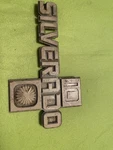 1981-1987 Chevrolet Chevy Silverado Front Fender Emblem 14026451-10 Oem A10. Fixed Price $18.00.