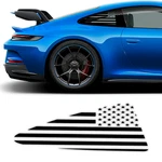 American Flag Rear Side Window Decal Fits: 2017 - 2019 Porsche 911 GT3 (2 Pcs). Fixed Price $89.95.