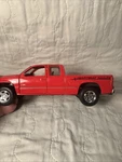 Chevy Silverado 1500 W/hitch Heartbeat Hauler Maisto Red Truck 1998 #1624. Fixed Price $19.99.