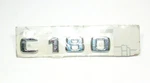 New C180 Trunk Lid Model Badge Emblem Genuine Mercedes W202 W203 817 12 15. Fixed Price $30.95.