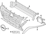 Genuine Nissan Grille Emblem 84896-9HF3D. Fixed Price $37.97.