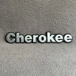 Jeep Xj 1984-1996 Fender Emblem Badge "cherokee" Chrome. Fixed Price $9.99.