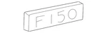 Genuine Ford 2003-2004 F-150 Heritage Nameplate Body Side 3L3Z-16720-BA. Fixed Price $118.99.