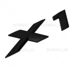 Matte Black 16-18BMW X1 Letter Logo Emblem Badge Rear Liftgate Nameplate Sport. Fixed Price $18.99.