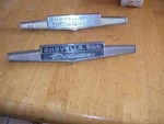 1965 Chevelle 300 Deluxe Rear Quarter Panel Emblems Pair. Fixed Price $125.00.