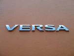 13 14 15 16 17 18 Nissan Versa Rear Trunk Emblem Logo Badge Symbol Used A20477. Fixed Price $20.00.