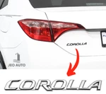 Emblem Badge Rear Letters Nameplate Chrome For Toyota Corolla 2014-2019. Fixed Price $19.70.