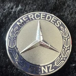Mercedes-benz R129 Aluminum Hood Logo Emblem **wear**. Fixed Price $24.99.