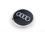 Audi Wheel Centre Hub Cap Gloss Black Genuine 4B0601170AAX1. Fixed Price $41.31.