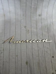 Rambler American Fender Emblem Vintage 1964 # 3509078 Amc. Fixed Price $42.50.