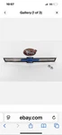 1969 1970 1971 1972 Nova Hoodemblem 3953840 Blue Bow Tie. Fixed Price $35.00.