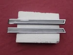 1963 Chevy Fender Trim Pieces, Lh Upper And Lower, Nos! 3820543, 3820545. Fixed Price $80.99.