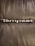 1960'S Vintage Pontiac Tempest Nameplate Emblem. Fixed Price $19.95.