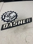 Dasher Vw Volkswagen Fuel Infection Genuine Emblem 321 853 687. Fixed Price $15.00.