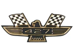 1963-64 Galaxie 427 Emblem Eagle Flags Front Fender Air Cleaner Thunderbolt New. Fixed Price $49.90.