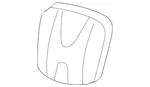 Genuine Honda Grille Emblem Bracket 71129-SWA-003. Fixed Price $25.67.