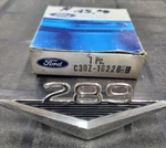 Nos 1965 1966 Mustang 1967 1968 Bronco 289 Fender Emblem Badge Small Scratch Btm. Fixed Price $29.99.