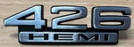 1966 1967 426 Charger Coronet Hemi Fender Emblem 2582344 Metal Usa Made. Fixed Price $52.93.