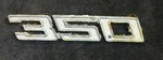 Chevy Chevrolet 350 Classic Name Badge Emblem Vintage. Fixed Price $14.97.